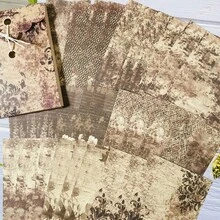 30 Tờ Giấy Trang Trí Sổ Lưu Niệm Phong Cách Cổ Điển Dùng Cho Album Và Thủ Công, Phụ Kiện Sổ Tay Cho Sổ Lưu Niệm, Sổ Nhật Ký, Giấy Trang Trí Sổ Tay, Trang Trí Ngày Lễ Giáng Sinh, Halloween, Ngày Valentine - giấy - Xem 18