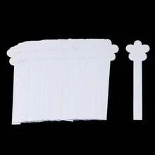 Honbay 100PCS Flower Shaped Disposable Perfume Test Strips Essential Oils Paper Test Strips Smelling Test Paper White Testing Strips Aromatherapy Fragrance Tester Strips (A) - ColorA - 查看 7