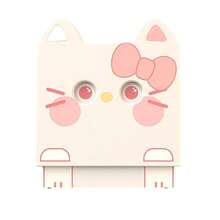 This Cute Cat-Shaped Press-To-Change Expression Keychain Features A Creative Press Design. Gently Press To Switch Between Various Adorable Expressions, Making It Interactive And Fun. Exquisitely Small And Crafted With Fine, Smooth Material. - Multicolor - View 11