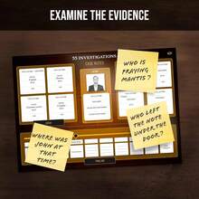 加勒比海失踪案：约翰失踪 - 成人未解之谜冷案游戏 - 个人、约会之夜、家庭之夜 - 密室逃脱桌游 - 寻找线索，解开谜团 - 彩色 - 查看 5