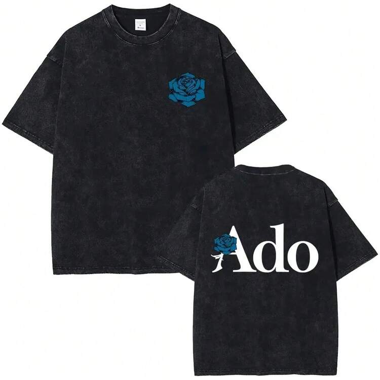 Ado Moth To A Flame Phantom Siita Theme Graphic Print T-Shirt Men