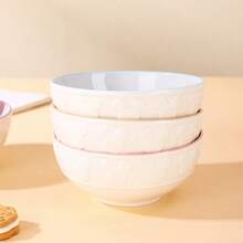 4.8 Inch Disney Mickey Mouse Embossed Rice Bowl, High Quality Cartoon Small Bowl For Home & Kids - Multicolor - View 3