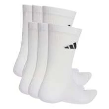 Adidas Men Sports Socks - 白色 6 雙 - 查看 2