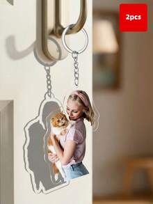 1-2 móc khóa acrylic in ảnh theo yêu cầu, móc khóa kỷ niệm cá nhân hóa với hình ảnh kỷ niệm của bạn, dùng hàng ngày, làm phụ kiện ba lô, trang trí túi xách, chìa khóa xe hơi, phụ kiện tựu trường, dành cho nam, nữ, bạn trai, bạn gái, bố mẹ, anh chị em, bạn thân, bạn cùng lớp, chủ nuôi thú cưng, quà tặng bóng bẩy cho sinh nhật, kỷ niệm, tốt nghiệp, ngày đầu tiên đi học, kỷ niệm hàng ngày về những người thân yêu, trang trí nhà cửa phòng khách. - Nhiều màu 1 - Xem 11