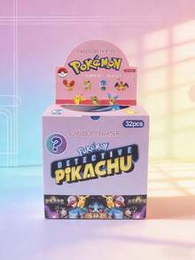 pokemon " Mystery Box" 3D Detachable Plush Toys: Surprise Mystery Draw. Adorable Character Plush Toys-A Must-Have For Back-To-School Season. Perfect As Surprise Gifts Or Party Favors. - Multicolor - View 2