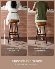 Barstools - Caramel Brown - View 11