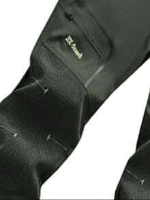 AHTELB Men's Spring Autumn Cargo Pants, Outdoor Hiking Windproof Waterproof Tactical Trousers, Straight Leg Casual Pants - Army Green - View 3