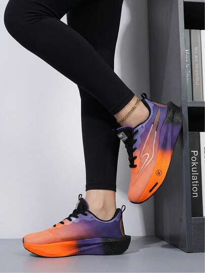 Jifffly 2025 Winter New Carbon Plate Running Shoes, Professional Sports Shoes For Women, Physical Fitness, Marathon, Rebound Cushioning, Breathable Running Sneakers