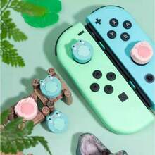 Cute Silicone Joycon Thumb Grip Caps For Switch/OLED/Switch Lite , Joystick Cover Compatible With Switch/OLED/Switch Lite,4PCS - Multicolor - View 12