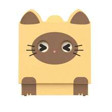 This Cute Cat-Shaped Press-To-Change Expression Keychain Features A Creative Press Design. Gently Press To Switch Between Various Adorable Expressions, Making It Interactive And Fun. Exquisitely Small And Crafted With Fine, Smooth Material. - Multicolor - View 16
