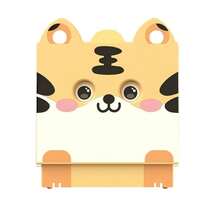 This Cute Cat-Shaped Press-To-Change Expression Keychain Features A Creative Press Design. Gently Press To Switch Between Various Adorable Expressions, Making It Interactive And Fun. Exquisitely Small And Crafted With Fine, Smooth Material. - Multicolor - View 8