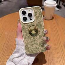 1pc Vintage Floral Heart Frame Swan Pattern TPU Phone Case Compatible With IPhone 17 Pro Max/17/16 Pro Max/15/13/12/11, S20 FE/A15/S24/A55,  Note 11/12/13 Pro, Full Body Soft Protective Cover - 款式10(1pc) - 查看 4