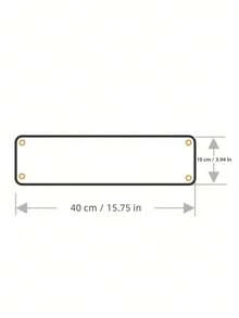 1pc, "ONE WAY" Funny Metal Tin Sign ( 15.75" X 3.94" / 40 X 10cm ), Novelty Street Sign, Home Decor, Room Decor, Wall Decor, Bathroom Decor, Bar Decor, Cafe Decor, Garage Decor,Wall Art,Canvas,Poster Gifts Birthday Graduation,Valentines Decor,Bathroom Deccor,Wall Decor,Room Decor,Bathroom Deccor,Home Decor,Wall Art,Metal Plaque,Tin Sign,Wall Plaque,Hanging Sign,Decorative Sign,Garage Sign,Bar Sign,Bathroom Sign,Novelty Plaque,Cafe Sign - 彩色 - 查看 3