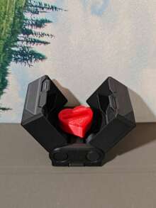 1pc/2pcs Engagement Ring Box – A Romantic Valentine's Gift To Preserve Your Promise, The Perfect Surprise For Your Girlfriend Or Wife. - Multicolor - View 5