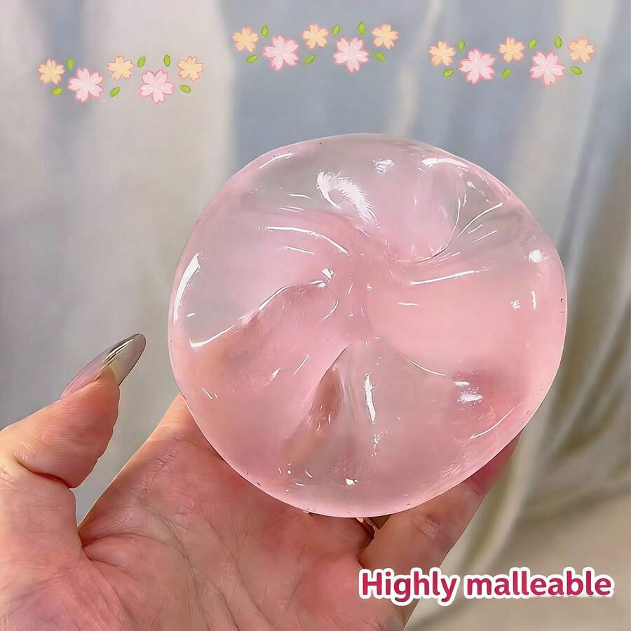 Slow Rebound Plastic Squeeze Toy Stress Relief Fidget Toy Sensory Venting Toy For Adults,Office School Leisure Time - Hồng - Xem 1
