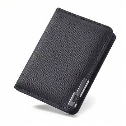 New Men's Short Wallet, High-Quality Multi-Card Slots Minimalist Convenient Bifold Card Holder