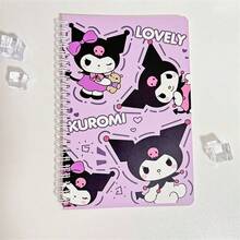 SANRIO （正版授权）2/4本库洛米粉圆本，全彩封面，带横线内页，适用于办公记录、日常记账、学习笔记整理等。是精美的学生新年礼物，也是开学季的必备之选。 - 彩色 - 查看 11