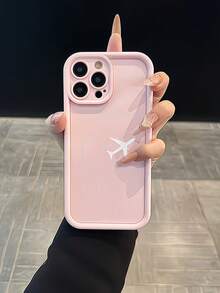 1个个性化心形渐变穿孔手机壳，兼容 11/11 Pro Max/12/12 Pro/12 Pro Max/13/13 Pro/13 Pro Max/14/14 Plus/16 Pro Max/17 Pro Max、Galaxy S25 Edge、Redmi 14C、Moto G系列、Realme C55 - 粉色 - 查看 4