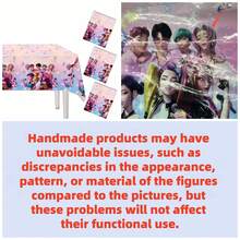 1PC Birthday Tablecloth, Suitable For Various Parties, Birthday Parties, Etc. - Multicolor - View 8