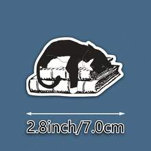 OZLICE Funny Cassette Tape Sticker: Please Be Patient With Me, I'm From The 1900sWater Bottle Sticker, Funny Stickers, Cute Stickers, Laptop Sticker, Stickers, Sticker For Laptop - Light Film - View 3
