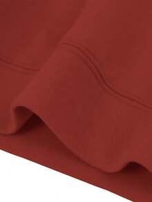 Áo sweatshirt mùa hè họa tiết DTMF màu đỏ gỉ sét, phong cách đường phố năng động thể hiện tinh thần mùa hè, chất liệu 100% cotton thoải mái, phù hợp cho nhiều dịp, lý tưởng để phối đồ hàng ngày hoặc làm quà tặng ngày lễ. - Màu đỏ gỉ - Xem 6