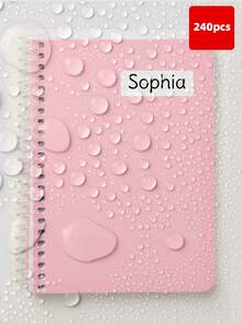 1-300张定制全息姓名贴纸，个性化返校标签，可定制文字，适用于铅笔、笔记本、背包、午餐盒、水瓶、桌面收纳盒、学习用品等，适合青少年、高中生、大学新生、大学毕业生、教师、教授、家长、同事等，独特的闪亮文具标签，适用于教室、宿舍、办公室、家庭、夏令营和日常收纳。 - 姓名貼3 - 查看 24