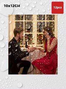 1/4/12/20 Pcs Personalized Photo Wine Bottle Labels, Customized Wedding Champagne Whiskey Stickers, Waterproof Oil-Proof Adhesive Decorative Labels, Wedding Favors For Guests - Multicolor 1 - View 27