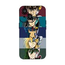 Estuche para teléfono Heroic Warriors Art Compatible con estuches para teléfonos   17  16 Pro Max  15 Pro Max  13 y  12 Hecho de material de TPU con protección mejorada para lentes y un diseño de pupila, protección total contra caídas, elegante y de alta gama Un regalo perfecto para familiares, amigos, seres queridos, novios, novias y para días festivos y aniversarios - Negro - Ver 2