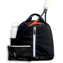 AYRES Tennis Backpack - Spacious Womens Tennis Padel and Pickleball Bag Quick-Access Racket Compartment Fits 2 Designer Tennis Bag Water-Resistant and Easy To Clean Makeup Pouch Included - Verde - Ver 2