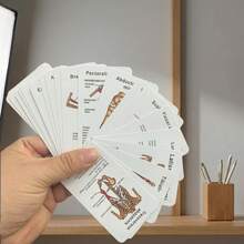 48张医学解剖学速记卡，详细讲解人体肌肉解剖结构，从肌肉起源到神经支配，便携式解剖学参考资料，护理及医学生学习资料 - 長方形 - 查看 4