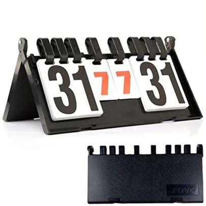 Portable Digital Scoreboard Ping Pong Score Keeper Scoreboard for Tennis Soccer Football Sports Sports Supplies Score Board for Games Best Coaches Gifts Idea for Men Boys