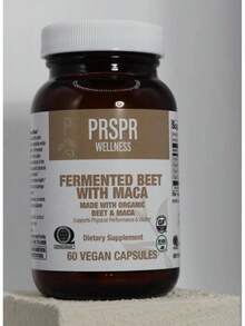 Bestseller! PRSPR Wellness Fermented Beet W/ Maca 60 Vegan Capsules Non-GMO BB 5/27Supplement Vitamin'' Free Shipping - 買2 - 查看 1