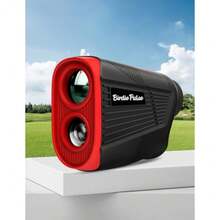 Golf Rangefinder with Slope and Magnet 1300 Yards Range Finder for Golf Flag Locking Vibration 6-6.5X Magnification and HD LCD Rechargeable Golf Range Finder Black - 800 yardas - Ver 8