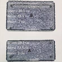 1 件透明亚克力储物托盘、化妆品收纳盒、皂液器架、香水和化妆品展示架、珠宝戒指架、家居装饰、浴室配件圣诞礼物 - 無色 - 查看 11