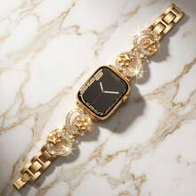 1pc Fashionable Women's Band, Compatible With 38/40/41/42/44/45/49mm Ultra/SE/Series 11/10/9/8/7/6/5/4/3/2/1, A Wonderful Gift For Loved Ones Or A Delicate Small Present (Watch Not Included, Only The Band) - Multicolor - View 1