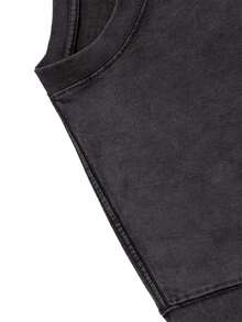 Men's T-Shirt, Retro,  Billie Eilis H  Themed, Print, Pattern, Loose Fit, Short Sleeved, Top 004 - A.Jpg - 黑色 - 查看 4