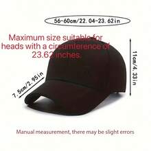 Be Kind Bear Face & Cute Bear Ears Baseball Cap - Adjustable Snapback Y2K Retro PVC Coated Sun Hat For Men & Women, Lightweight Unisex (Machine Washable) - Bear Design Outdoor Accessory For Parties, Picnics, Daily Use - Black - View 2