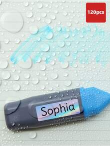 1-300张定制全息姓名贴纸，个性化返校标签，可定制文字，适用于铅笔、笔记本、背包、午餐盒、水瓶、桌面收纳盒、学习用品等，适合青少年、高中生、大学新生、大学毕业生、教师、教授、家长、同事等，独特的闪亮文具标签，适用于教室、宿舍、办公室、家庭、夏令营和日常收纳。 - 姓名貼3 - 查看 17