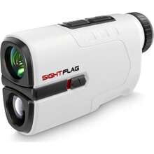 Golf Rangefinder with Slope 1300 Yards Laser Range Finder Golf 7.5X Magnification Flag Pole Locking Vibration Rechargeable Range Finders with Magnet Golf Accessories for Men Women Sightflag GF1 - Negro - Ver 8