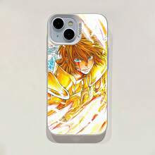 Estuche para teléfono Golden Warrior Art compatible con Samsung  17  16 Pro Max  15 Pro Max  13 y  12 Diseño plateado premium hecho de material de TPU que brinda protección contra golpes y caídas Un regalo perfecto para familiares, amigos, seres queridos, novios / novias y para aniversarios - Plateado - Ver 6
