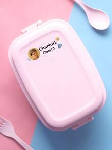 1/30/60/180/240pcs Personalized Photo & Name Stickers, Back To School Labels With Photo And Text, Transparent Waterproof PVC Self-Adhesive Labels, Suitable For Backpacks, Water Bottles, Lunch Boxes, Notebooks, Pencils, Personalized Gifts, Daycare - Multicolor - View 8