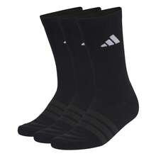 Adidas Men Sports Socks - Black 3 Pairs - View 6