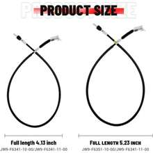 3 PCS Dual Brake Cable Kit Stainless Steel Core Cable Applicable to  Ydre/Drive Electric Golf Cart 2014-2020 OEM#JW9-F6341-10-00/JW9-F6341-11-00 JW9-F6351-10-00/JW9-F6351-11-00 - como en la foto - Ver 5