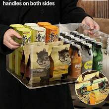 Minimalist Storage Cabinet, Desktop Snack & Miscellaneous Organizer Basket, Acrylic Display Rack - Multicolor - View 4