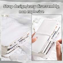 1个M5可替换内芯笔记本封套 - PU皮革质感便携背带，空白可替换内芯，可重复使用，适合旅行，是日记爱好者日常创意记录的理想之选 - 空白本 - 查看 8