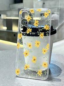 1个透明花卉印花加厚防震手机壳，兼容三星Galaxy S26/S26PLUS/S26 Ultra、S25/S25PLUS/S25 Ultra、A17/A07/A16/A36/A26/A56/A50/A12/A32/A52/A72/A51/A21S/A13/A14、S24/S24PLUS/S24Ultra、S22/A52/A53/A54/A55、11/12Pro/12/12X/13Pro/14Pro/15Pro，以及红米10/9/Note9/12c/Note11pro/Note8Pro - 彩色 - 查看 4