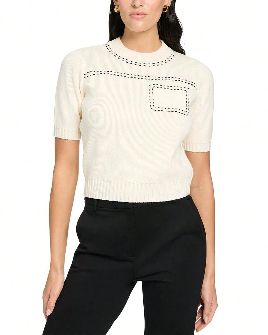Toccin Kelly Sweater - trắng - Xem 1