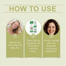 GleamXi 植物萃取护发精华液，温和、柔顺、保湿、轻盈、清爽护发精华 - 正裝 - 查看 6