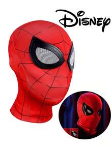 Spider-Man Cosplay Mask, Cute & Funny Adult Size In Stock, Miles Morales Mask - Red - View 5