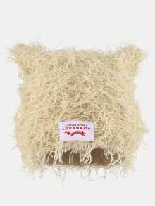 1pc Letter Casual Acrylic Embroidered Beanie Hat - Multicolor - View 5